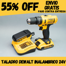 TALADRO INALAMBRICO 24v + 2 Baterias