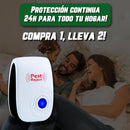 Repelente Ultrasónico Pest Reject 200m² – Seguro para Mascotas y Niños – COMPRA 1, LLEVA 2 [Sin Veneno, Silencioso]